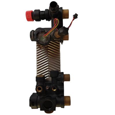 Platten-Wechsler-Gas-Wasser-Heater Parts Hydro Block Brazed-Platten-Wärmetauscher