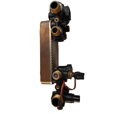 Platten-Wechsler-Gas-Wasser-Heater Parts Hydro Block Brazed-Platten-Wärmetauscher