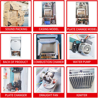 Multifunktions-Kombikessel-Warmwasserbereiter Shell Wall Hung Boilerss 32kw elektrischer