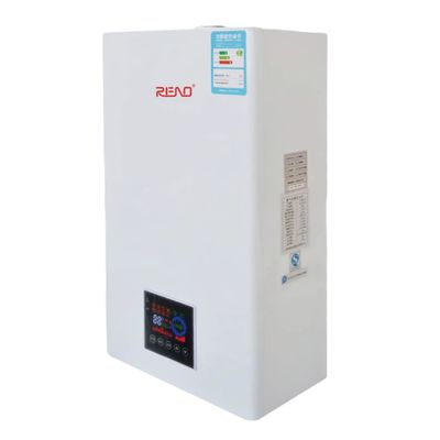 Edelstahl-Panel Wandmontierte Gas-Kombinationsboiler 32kw Warmwasserboiler